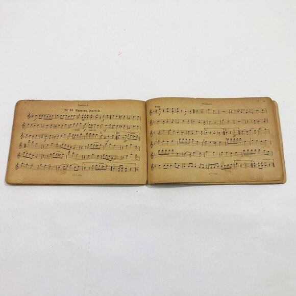 Music Booklet Heute grosser Ball "Big Ball Today" Carl Holdorff 36 Dances 1910 - Picture 6 of 13